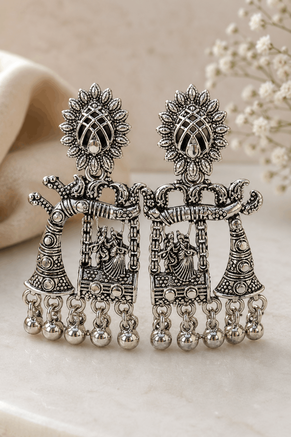 Oxidised Earings 10