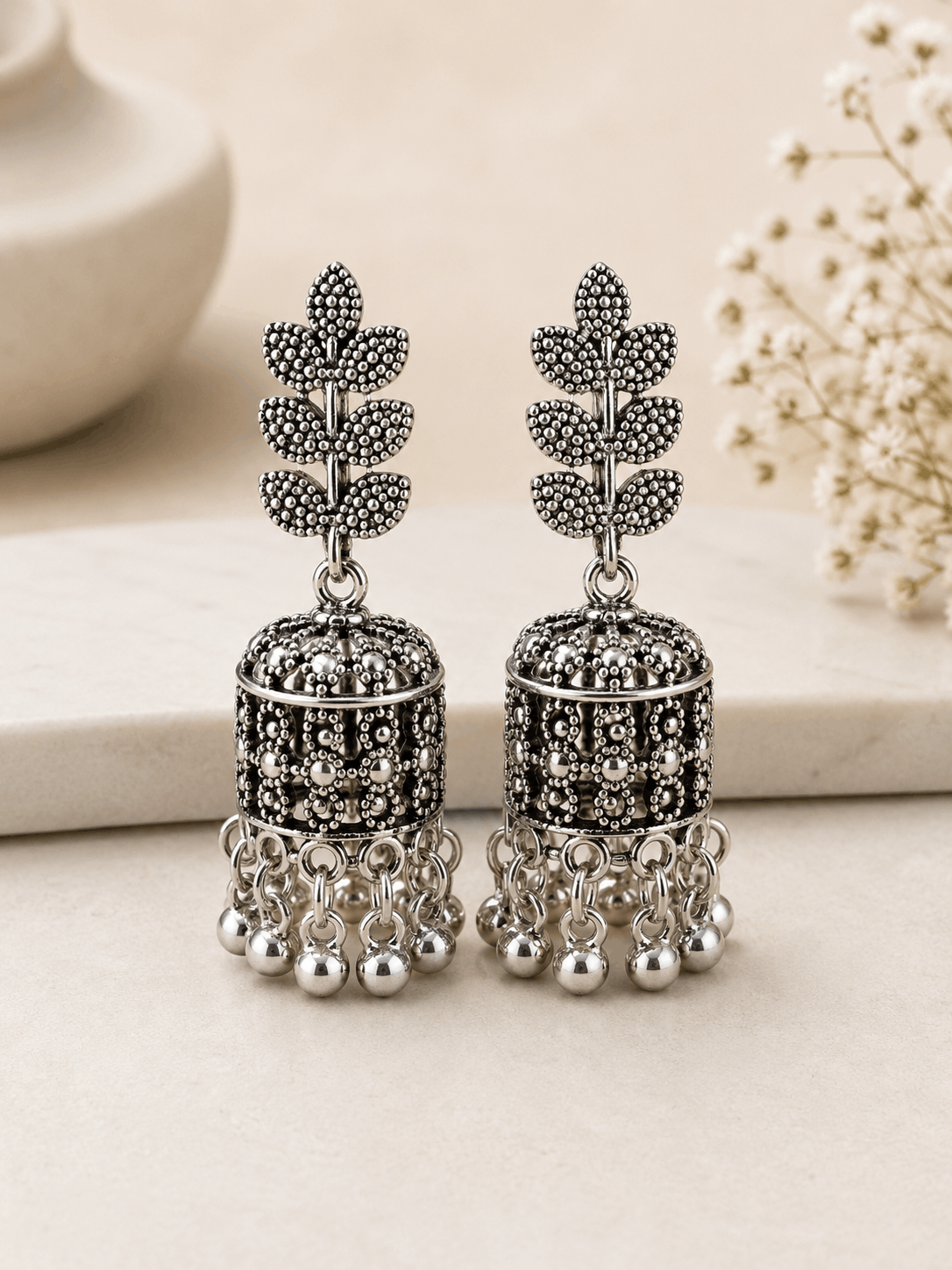 Oxidised Earings 12