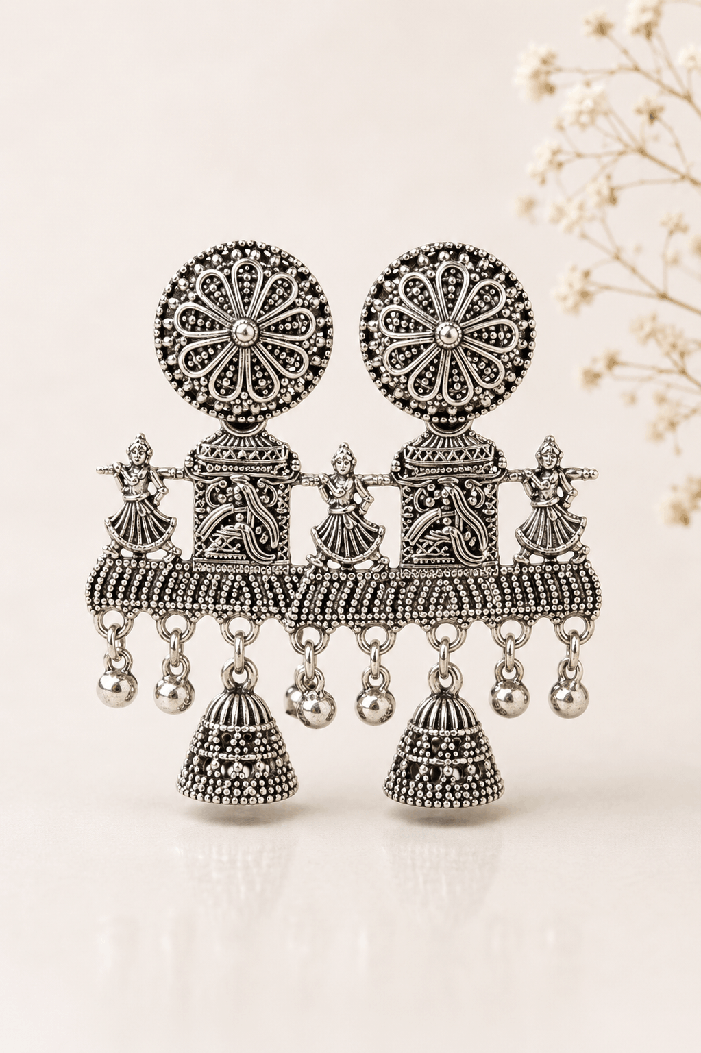 Oxidised Earings 21