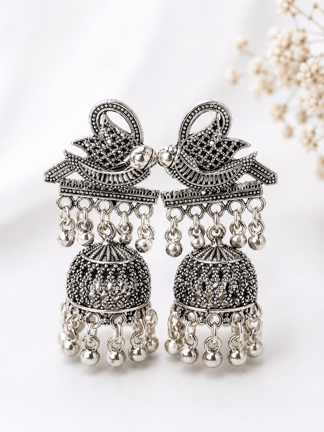 Oxidised Earings 36