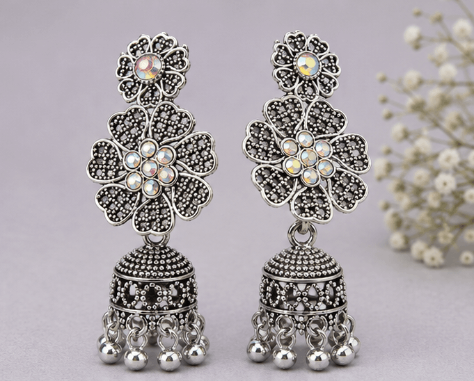 Oxidised Earings 37