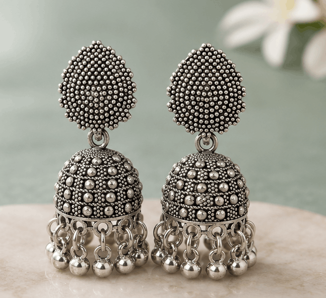 Oxidised Earings 38