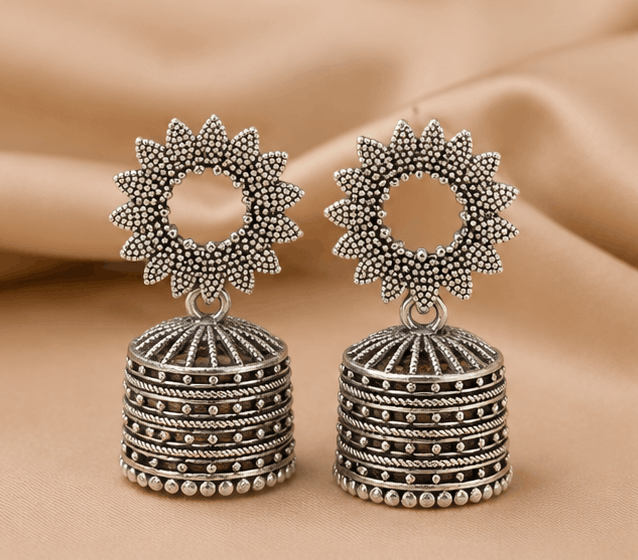 Oxidised Earings 39