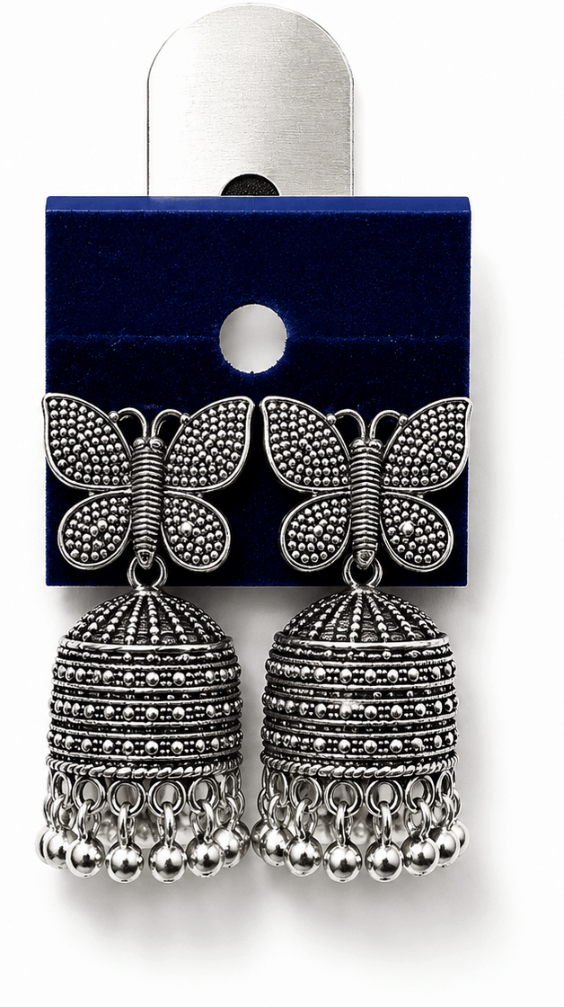 Oxidised Earings 40